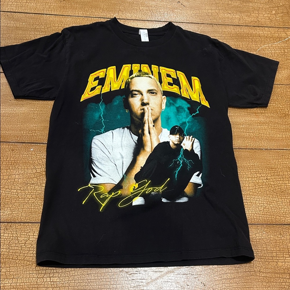 Eminem Black Graphic Tee